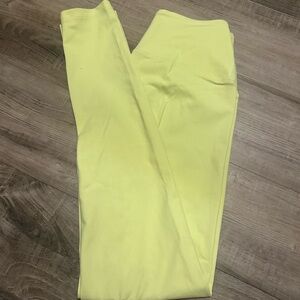 Year of Ours Light Yellow Leggings